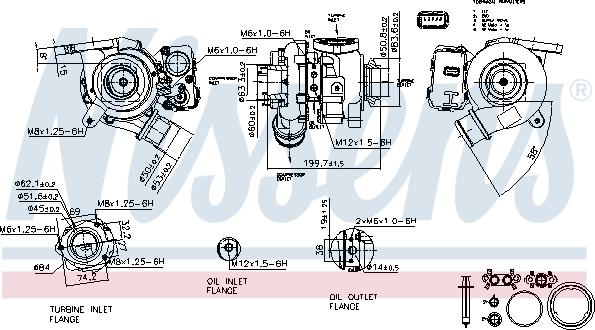 Nissens 93432 - Kompresors, Turbopūte adetalas.lv