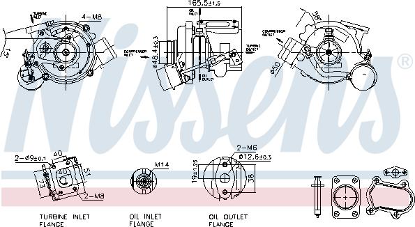 Nissens 93611 - Kompresors, Turbopūte adetalas.lv