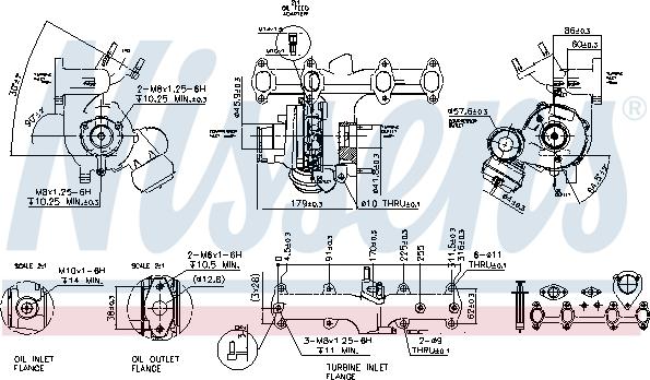 Nissens 93091 - Kompresors, Turbopūte adetalas.lv