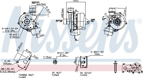 Nissens 93092 - Kompresors, Turbopūte adetalas.lv