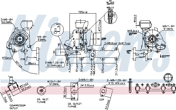 Nissens 93181 - Kompresors, Turbopūte adetalas.lv