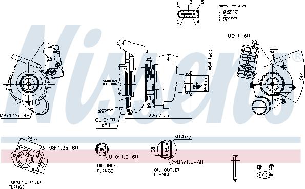 Nissens 93328 - Kompresors, Turbopūte adetalas.lv