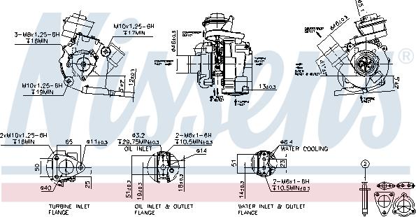 Nissens 93216 - Kompresors, Turbopūte adetalas.lv