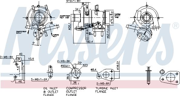 Nissens 93234 - Kompresors, Turbopūte adetalas.lv