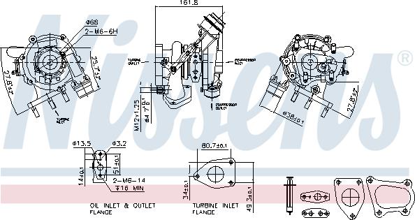 Nissens 93233 - Kompresors, Turbopūte adetalas.lv