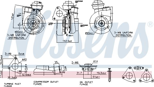 Nissens 93229 - Kompresors, Turbopūte adetalas.lv