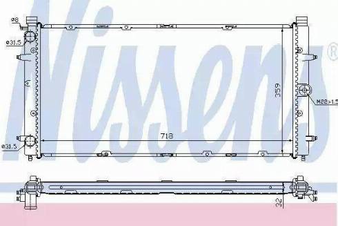 TEMPEST TP.15.65.273A - Radiators, Motora dzesēšanas sistēma adetalas.lv