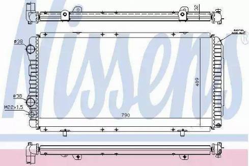 FPS 20 A722 - Radiators, Motora dzesēšanas sistēma adetalas.lv