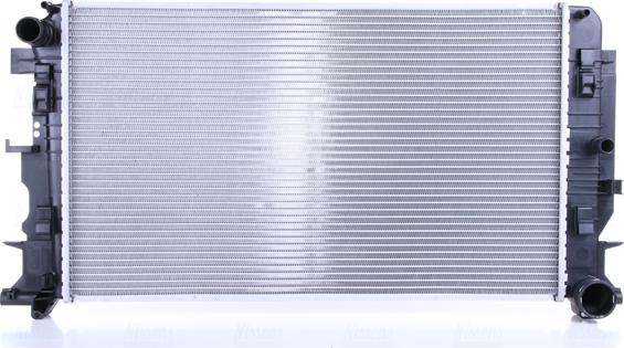 Nissens 67156A - Radiators, Motora dzesēšanas sistēma adetalas.lv