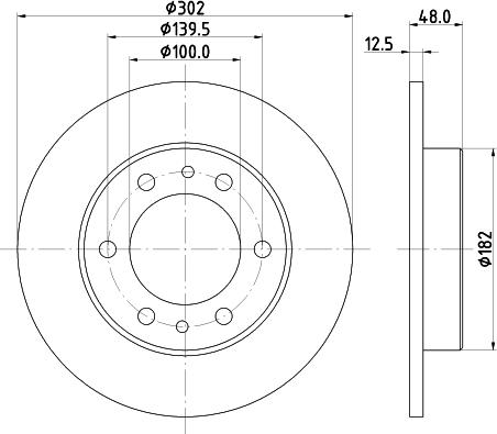 Nisshinbo ND1163K - Bremžu diski adetalas.lv