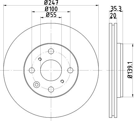 Nisshinbo ND1109 - Bremžu diski adetalas.lv