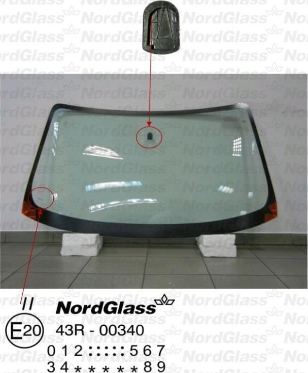 NordGlass 4044636 - Vējstikls adetalas.lv