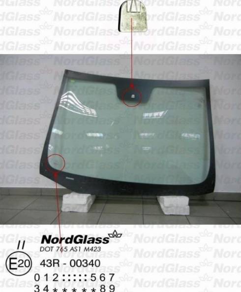 NordGlass 4044804 - Vējstikls adetalas.lv