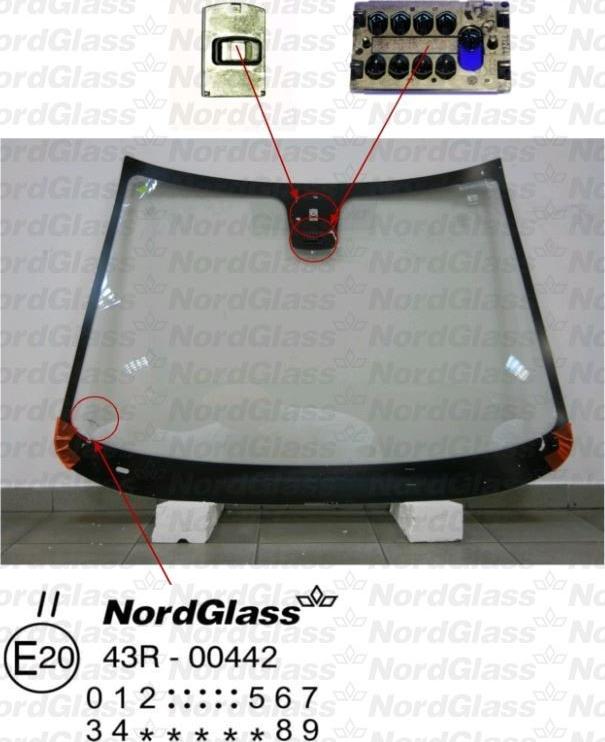 NordGlass 4044794 - Vējstikls adetalas.lv