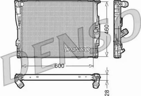 NPS DRM05110 - Radiators, Motora dzesēšanas sistēma adetalas.lv