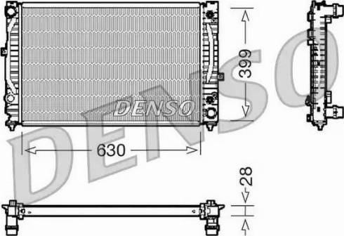 NPS DRM02031 - Radiators, Motora dzesēšanas sistēma adetalas.lv