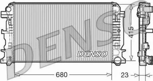 NPS DRM17018 - Radiators, Motora dzesēšanas sistēma adetalas.lv