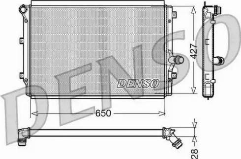 NPS DRM32017 - Radiators, Motora dzesēšanas sistēma adetalas.lv