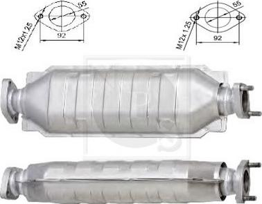 NPS M431I26 - Katalizators adetalas.lv