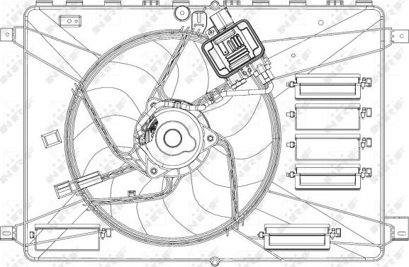 NRF 47627 - Ventilators, Motora dzesēšanas sistēma adetalas.lv