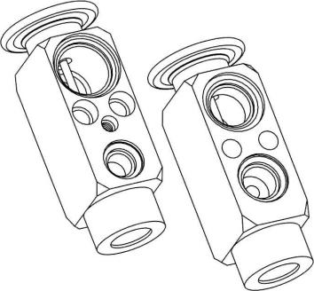 NRF 38397 - Izplešanās vārsts, Gaisa kond. sistēma adetalas.lv