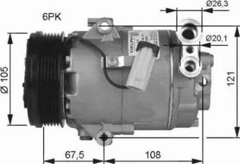 NRF 32480G - Kompresors, Gaisa kond. sistēma adetalas.lv