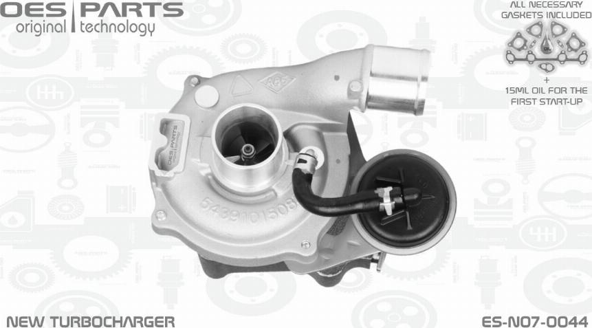 OES PARTS ES-N07-0044 - Kompresors, Turbopūte adetalas.lv