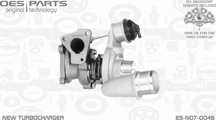 OES PARTS ES-N07-0046 - Kompresors, Turbopūte adetalas.lv