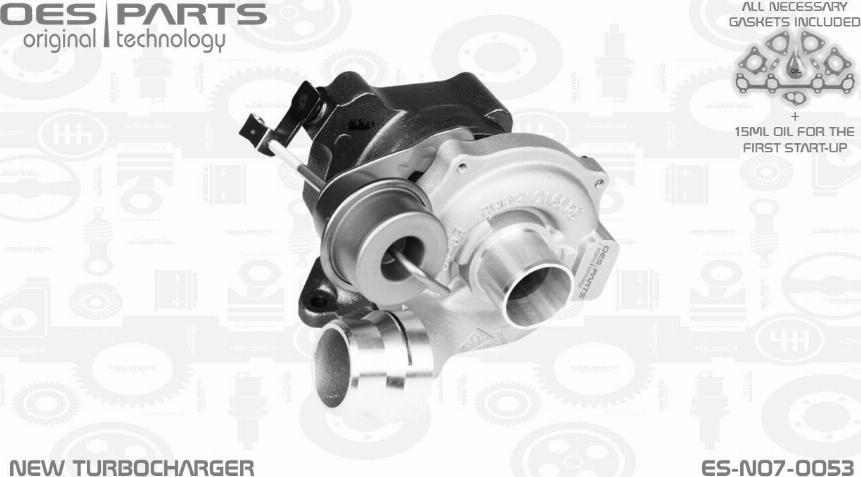 OES PARTS ES-N07-0053 - Kompresors, Turbopūte adetalas.lv