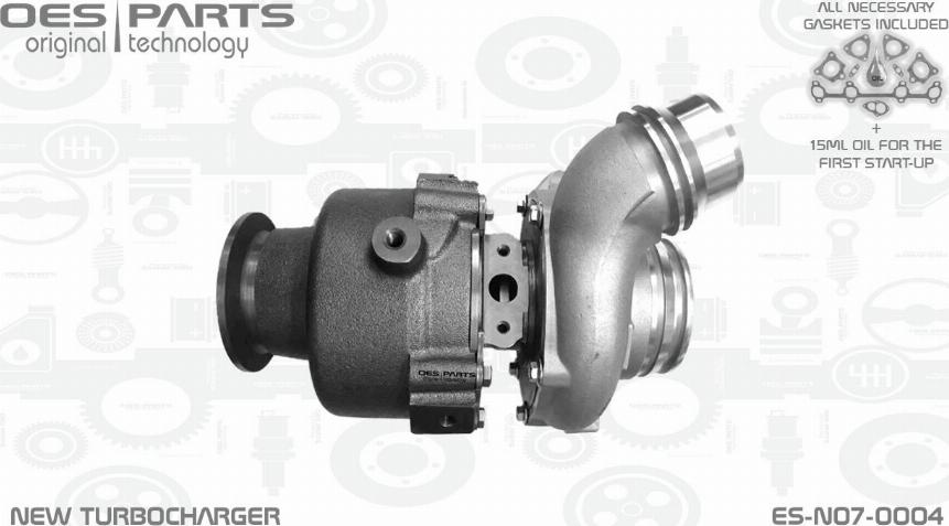 OES PARTS ES-N07-0004 - Kompresors, Turbopūte adetalas.lv