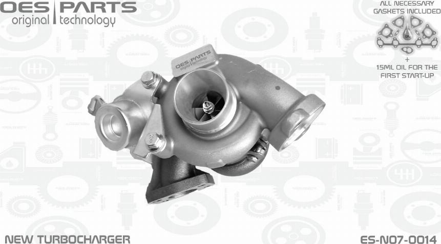 OES PARTS ES-N07-0014 - Kompresors, Turbopūte adetalas.lv