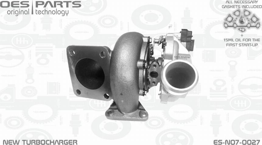 OES PARTS ES-N07-0027 - Kompresors, Turbopūte adetalas.lv