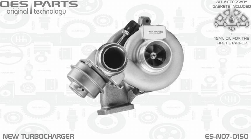 OES PARTS ES-N07-0150 - Kompresors, Turbopūte adetalas.lv