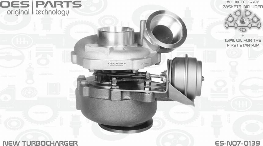 OES PARTS ES-N07-0139 - Kompresors, Turbopūte adetalas.lv