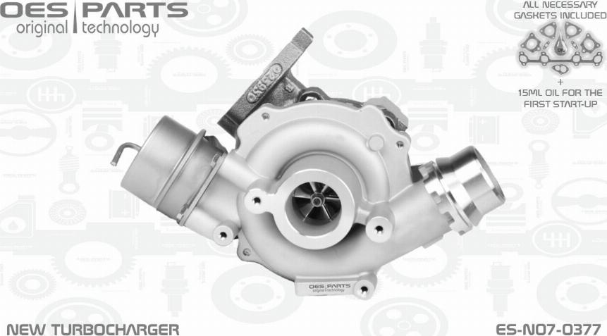 OES PARTS ES-N07-0377 - Kompresors, Turbopūte adetalas.lv