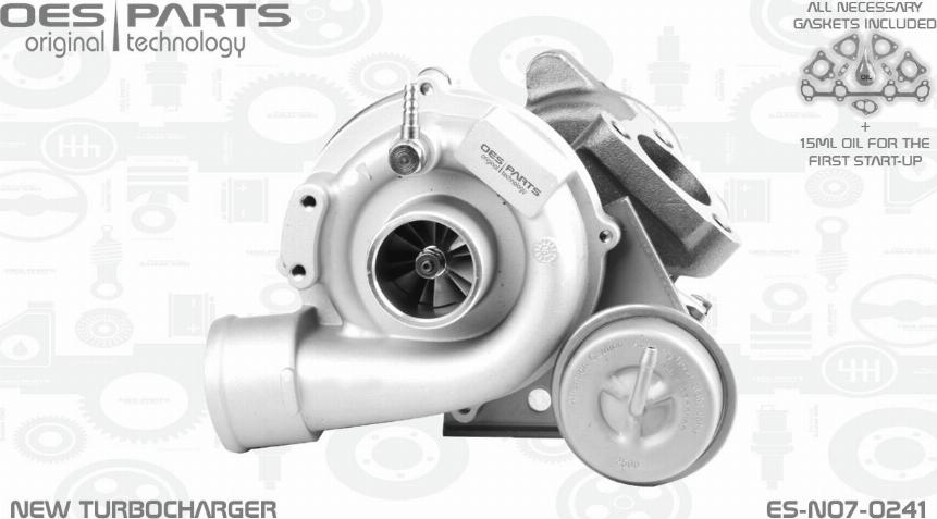 OES PARTS ES-N07-0241 - Kompresors, Turbopūte adetalas.lv