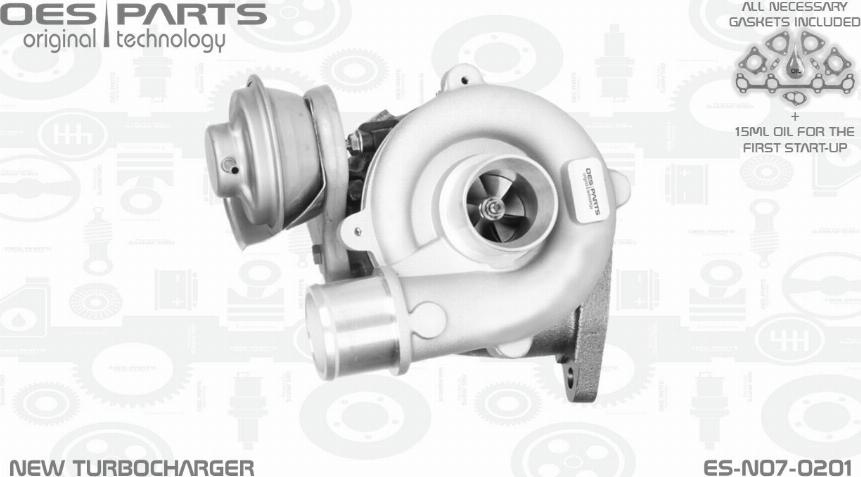 OES PARTS ES-N07-0201 - Kompresors, Turbopūte adetalas.lv