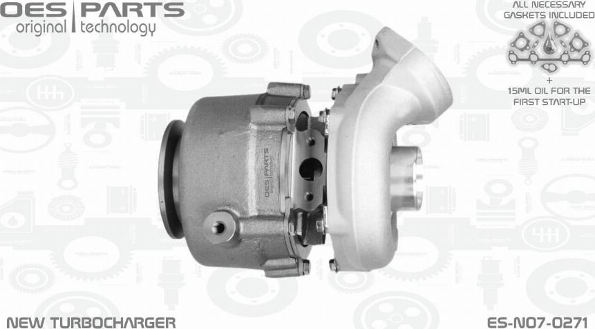 OES PARTS ES-N07-0271 - Kompresors, Turbopūte adetalas.lv