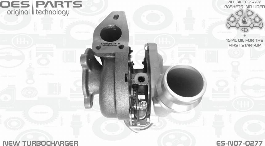 OES PARTS ES-N07-0277 - Kompresors, Turbopūte adetalas.lv