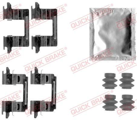 OJD Quick Brake 109-1841 - Piederumu komplekts, Disku bremžu uzlikas adetalas.lv