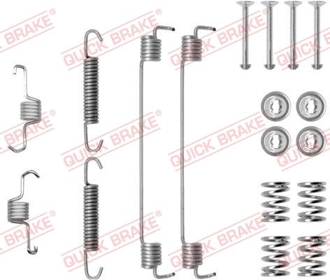 OJD Quick Brake 1050819 - Piederumu komplekts, Bremžu loki adetalas.lv