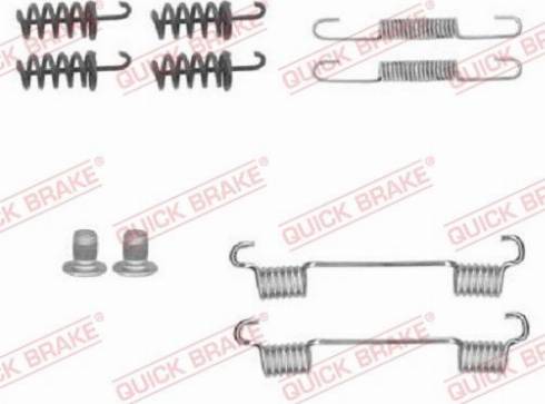 OJD Quick Brake 1050874 - Piederumu komplekts, Stāvbremzes mehānisma bremžu loks adetalas.lv