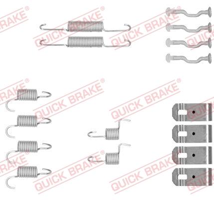 OJD Quick Brake 1050876 - Piederumu komplekts, Stāvbremzes mehānisma bremžu loks adetalas.lv