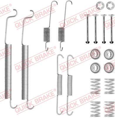 OJD Quick Brake 1050756 - Piederumu komplekts, Bremžu loki adetalas.lv