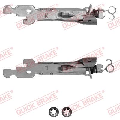 OJD Quick Brake 101 53 004 - Bremžu uzliku kompl., Disku bremzes adetalas.lv