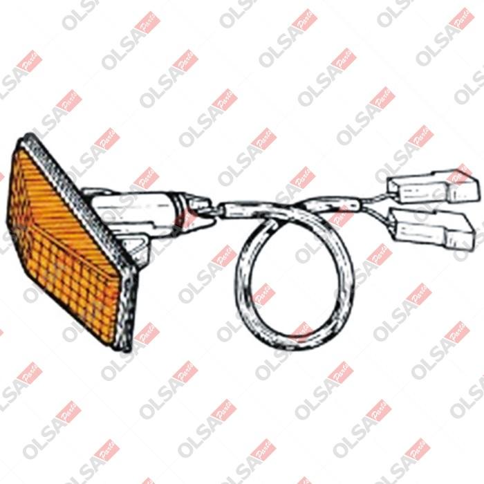 OLSA Parts 2.02.052.00 - Pagrieziena signāla lukturis adetalas.lv