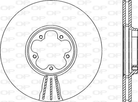 Open Parts BDA1946.20 - Bremžu diski adetalas.lv