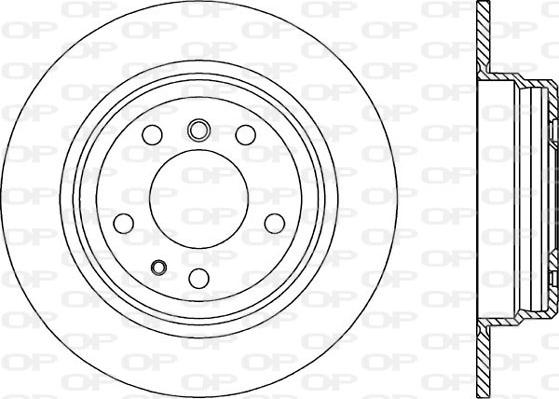 Unipart GBD684 - Bremžu diski adetalas.lv