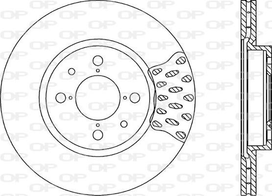 Open Parts BDA1146.20 - Bremžu diski adetalas.lv