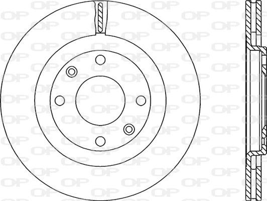 Open Parts BDA1106.20 - Bremžu diski adetalas.lv